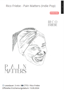 PAIN MATTERS -REVIEW- BY BERLIN ON AIR